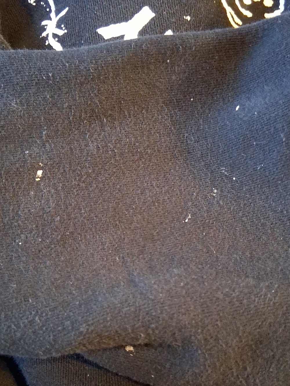 Obey Black Sweatshirt with White Flaws, Size Medium - Picture 7 of 7